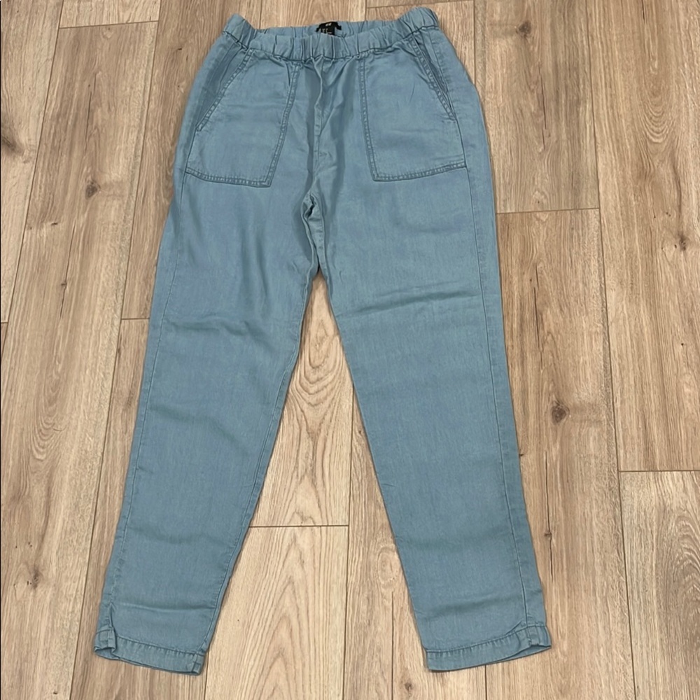 H&M Stylish Light Blue Pants